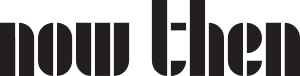 now then magazine logo
